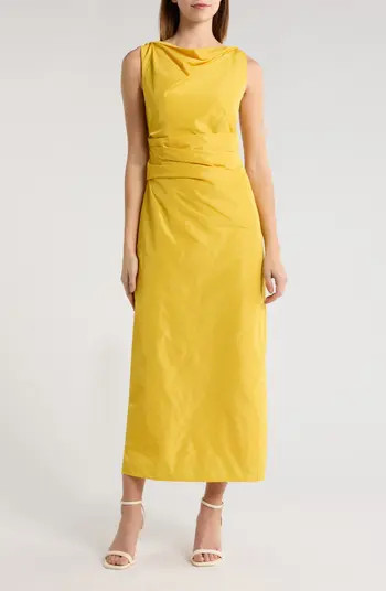 Callie Ruched Midi Dress | Nordstrom