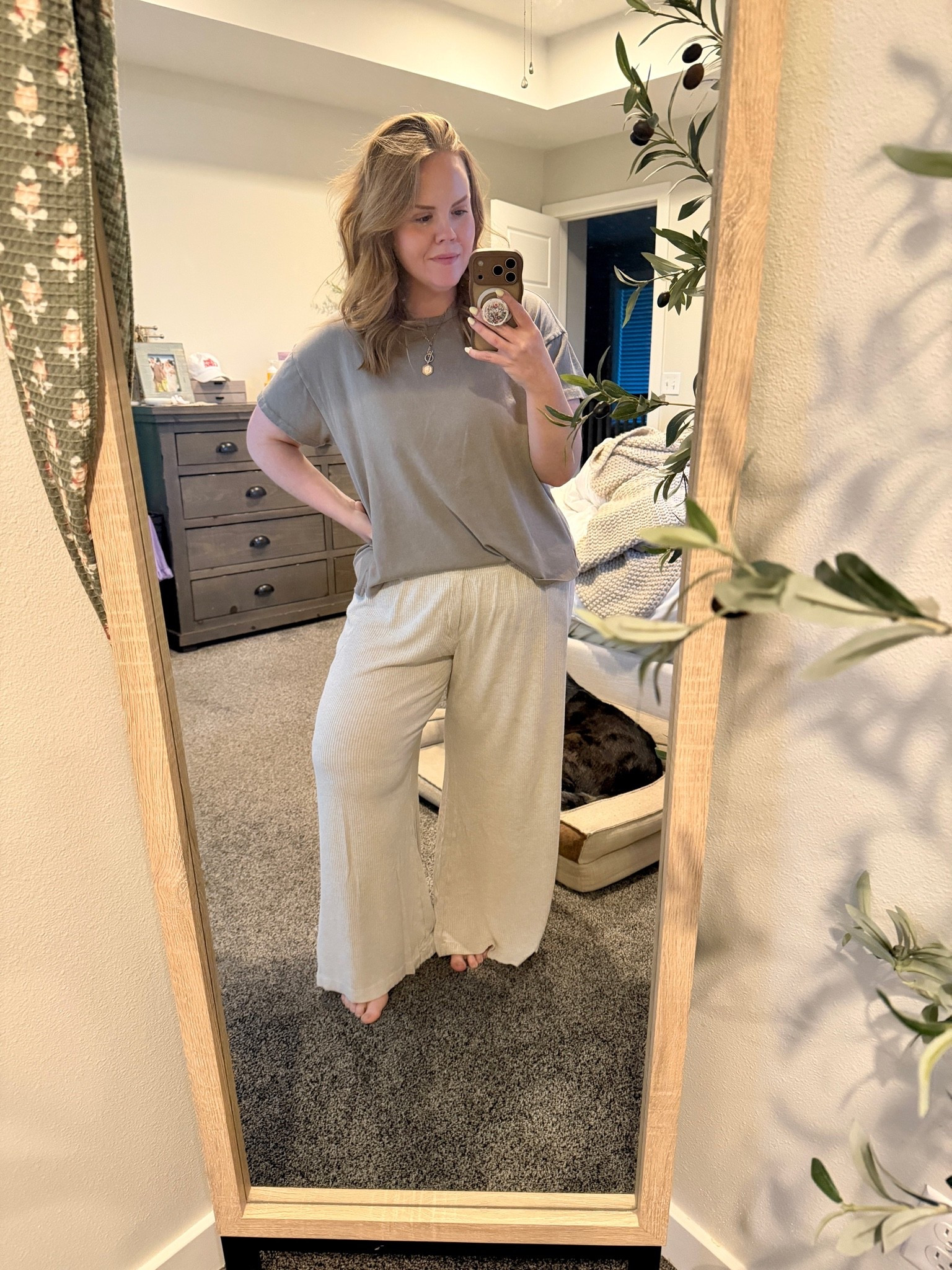 Current comfort lounge outfit. 

M top
XL bottom

#LTKmomlife #LTKMidsize #LTKPetite
