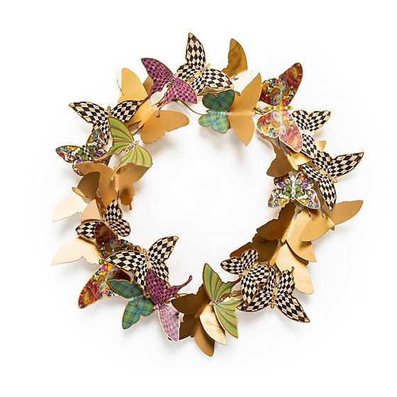 MacKenzie-Childs | Butterfly Wreath | MacKenzie-Childs