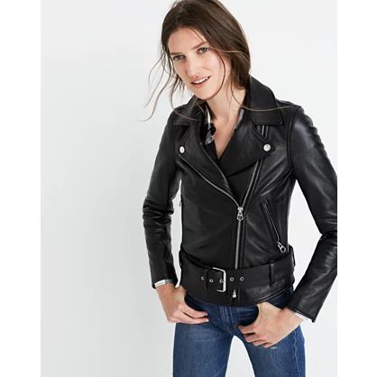 Ultimate Leather Motorcycle Jacket | Madewell