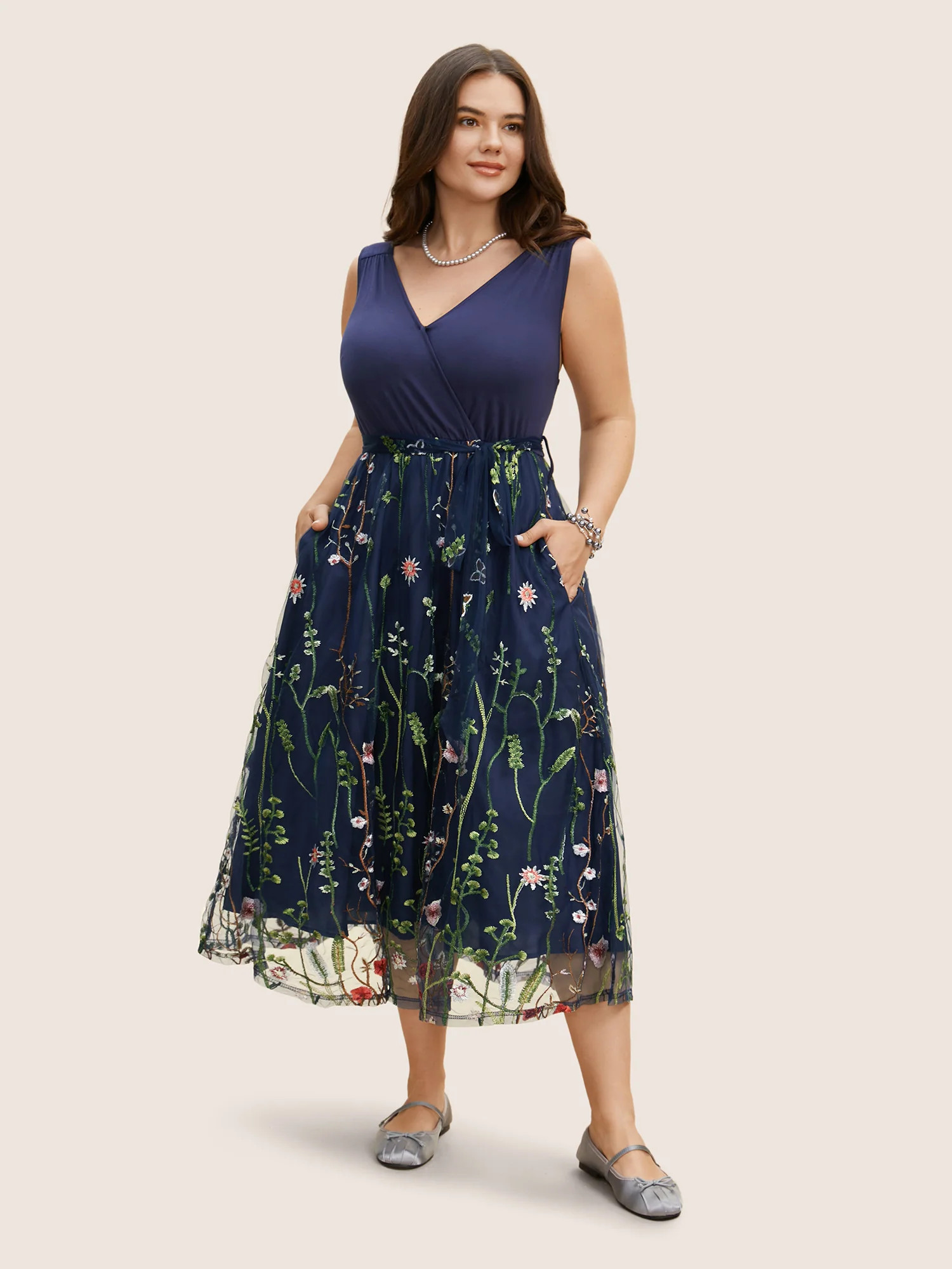 formal dress and blazer Corinne Bridal Blazer Dress main image 0