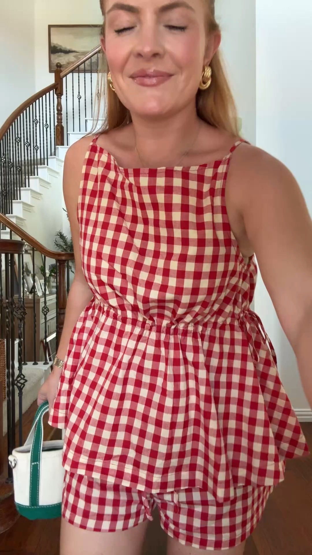 One of my favorite ways to look put together as a mom is matching sets! Easy, can bend down easily, and always looks polished! Sizing: I got a medium in the shorts and a small in the top!

#LTKgrwm #LTKmomlife #LTKootd