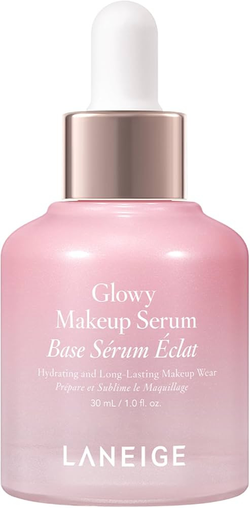 LANEIGE Glowy Makeup Serum: Hydrating Primer and Face Serum for Dewy Skin, Long-Lasting Makeup, &... | Amazon (US)