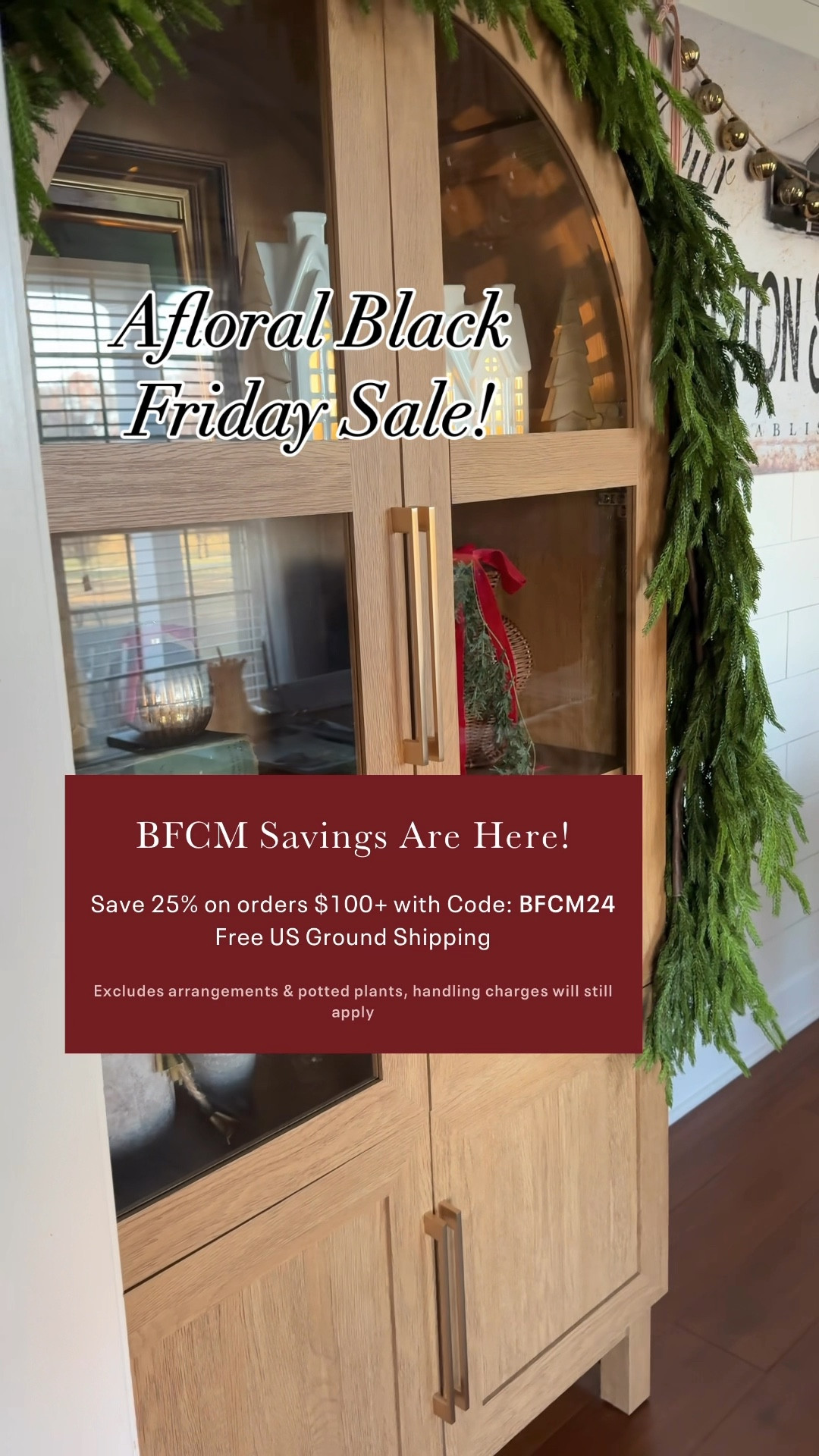 Afloral is having a great Black Friday/Cyber Monday sale! Save 25% off your $100+ order plus free shipping with code BFCM24! 

I have the 96” Deluxe Garland and the 36” Pine Tree. I really need to grab some stems! 

#LTKHoliday #LTKCyberWeek #LTKHome