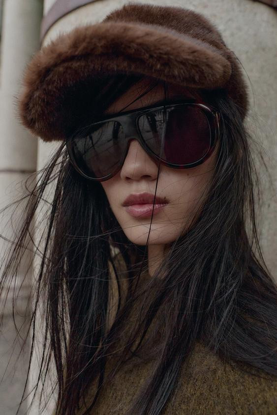 FAUX FUR CAP | Zara US