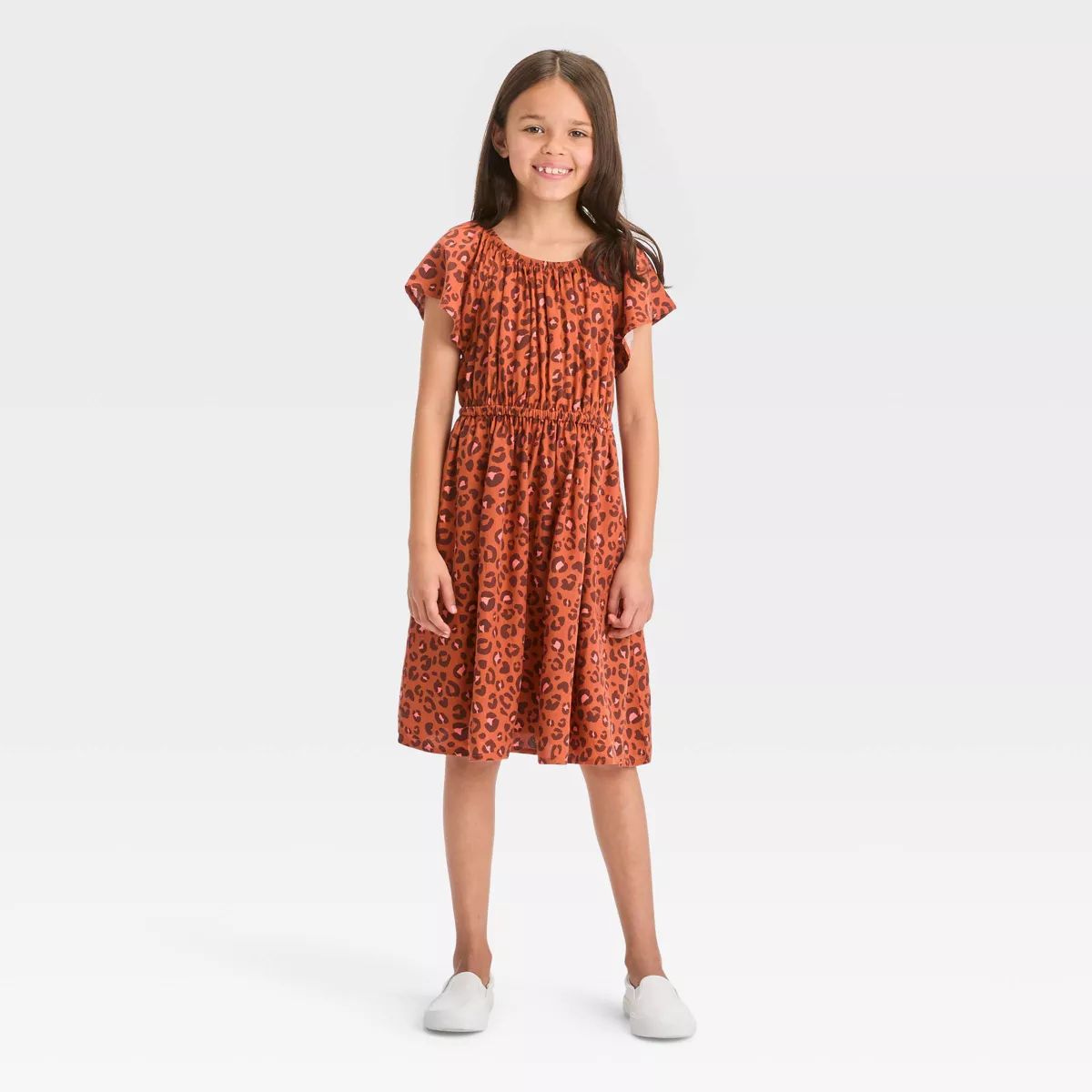 Girls' Short Sleeve Woven Dress - Cat & Jack™ | Target