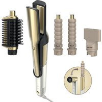 Shark Glam 4-in-1 Hot Tool Air Styling + Drying System Gold- For Straight, Wavy and Bouncy Styles | Cult Beauty