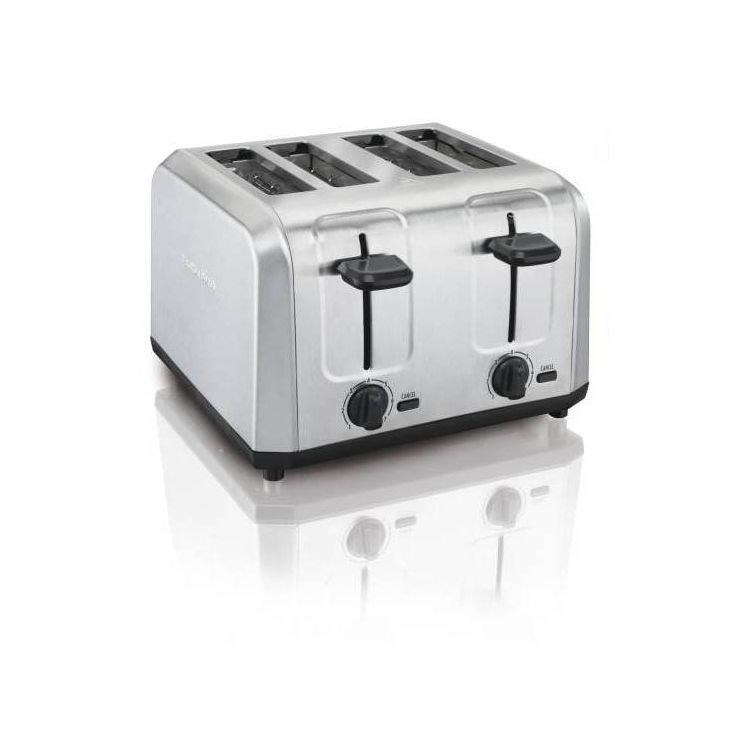 Hamilton Beach 4 Slice Toaster Brushed Stainless Steel - 24714 | Target