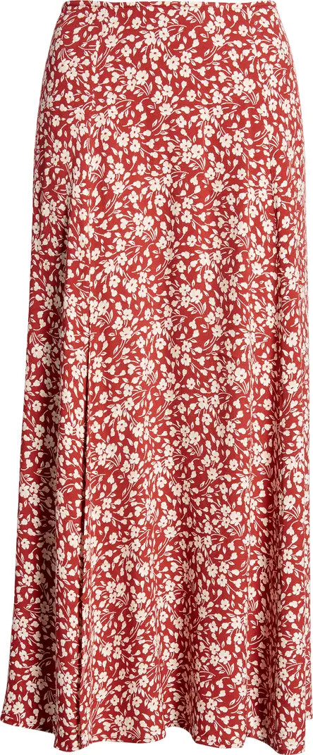 Zoe Side Slit Midi Skirt | Nordstrom