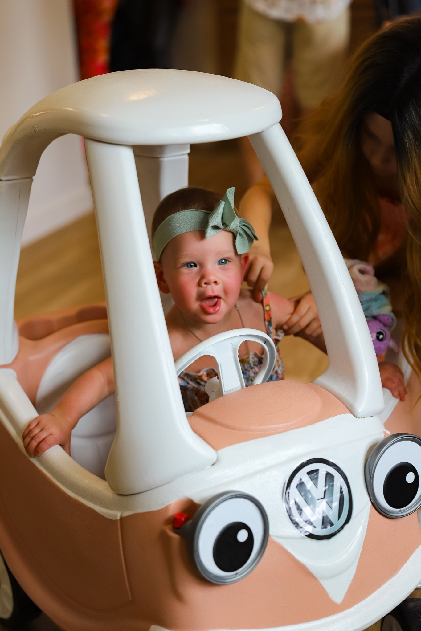 Cozy, coupe makeover! First birthday. DIY cozy coupe. Toddler toys. DIY. Cozy coupe. Gifts for kids. One year old gift. One year old gifts. Toddler gift. Toddler gifts. Baby gifts. Gifts for baby. Birthday party. Birthday gifts. Baby girl. Gifts. Easter gifts. 

#LTKGiftGuide #LTKfamily #LTKkids