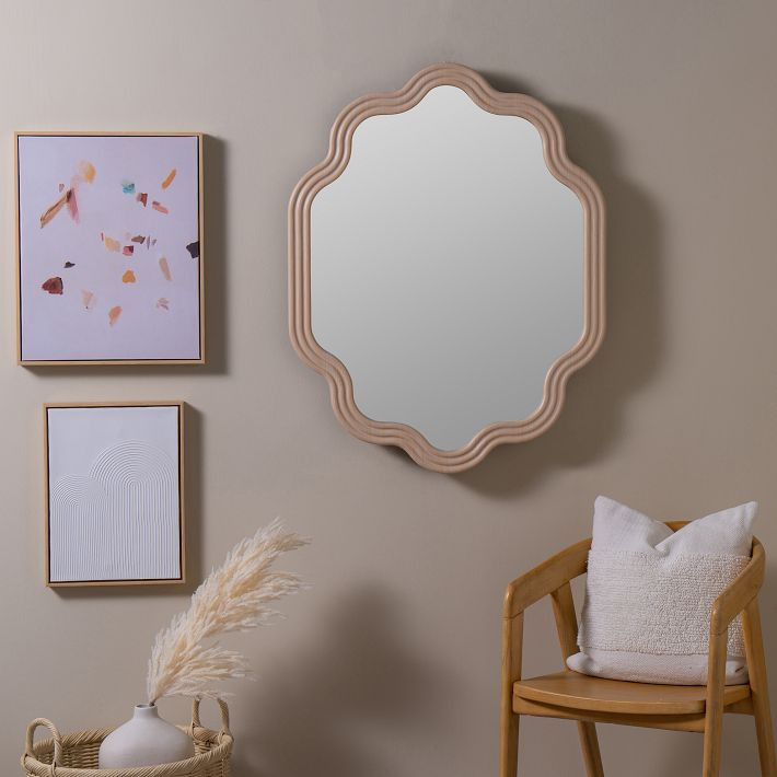 Rylee Wood Wall Mirror | West Elm (US)