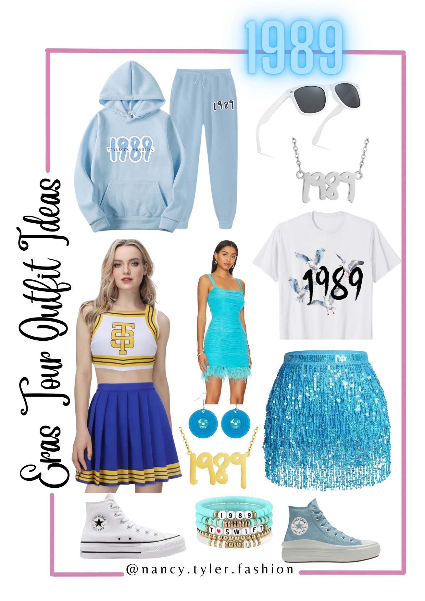 1989 Era Taylor Swift Eras Tour 2024 outfit ideas! 🩵🤍 💙💛 I linked some other items to this post as well. 🕊️🩵
#TaylorSwift #ErasTour #LoverTaylorSwift  #TaylorSwiftDebut Taylor Swift Eras Tour Ideas, Taylor Swift Lover Era, Taylor Swift 1989, Taylor Swift Movie, Taylor Swift Debut, Taylor Swift Fearless, Taylor Swift Speak Now, Taylor Swift Red, Taylor Swift reputation, Taylor Swift evermore, Taylor Swift folklore, Taylor Swift outfits, Taylor Swift Eras Tour outfit ideas, Taylor Swift Eras Tour inspo, Taylor Swift inspo, Taylor Swift Midnights, Taylor Swift Eras Tour 1989 outfits, 1989 outfit, 1989 Taylor Swift outfits  

#LTKfindsunder50 #LTKstyletip #LTKparties