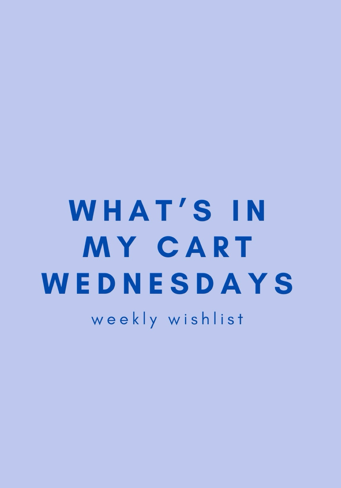This week’s cart are wellness products I am dying to test out or would buy again! 

#LTKfitness #LTKbeauty #LTKfindsunder50