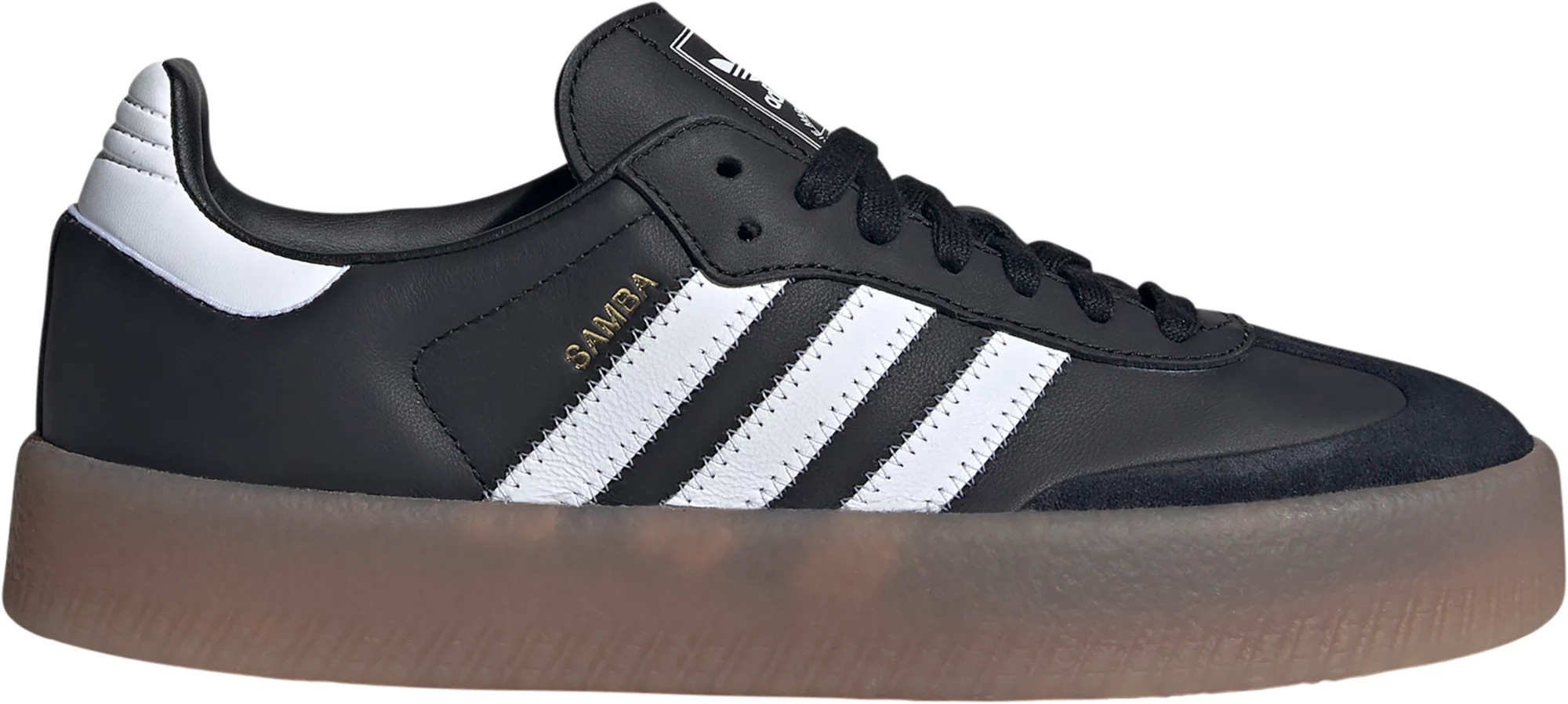 adidas Women's Sambae Shoes, Size 10.5, Black/Gum | DICK'S Sporting Goods