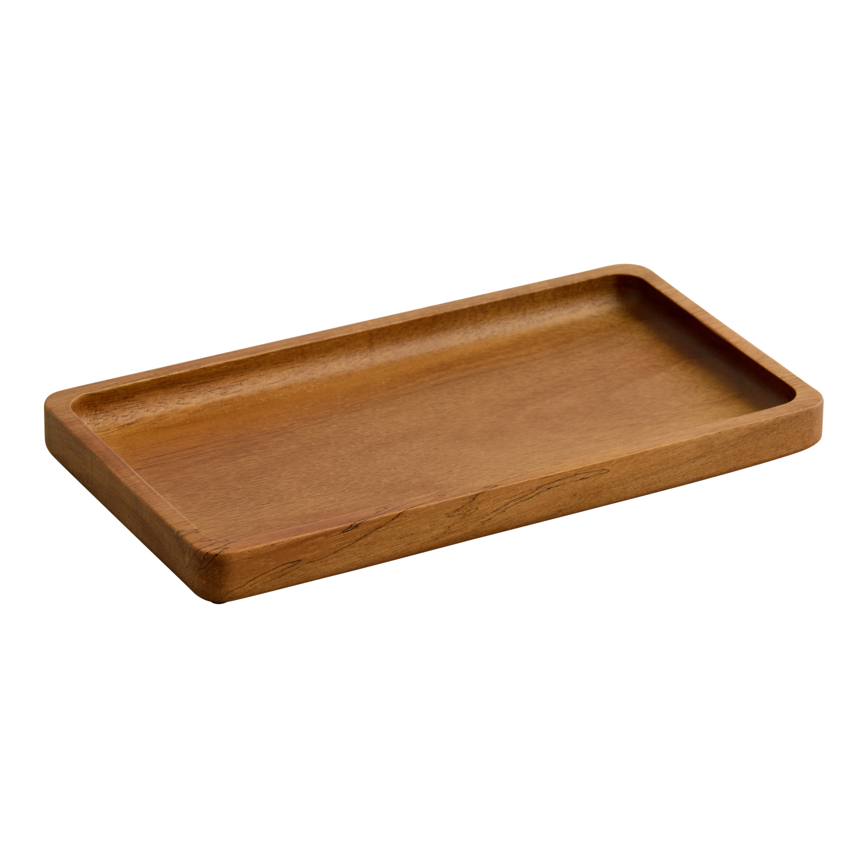 Acacia Wood Vanity Tray | World Market