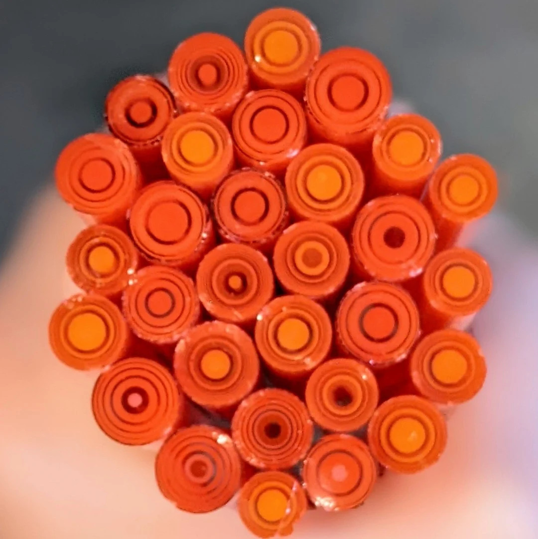 COE 90 Murrini Fresh Squeezed 1oz Millefiori, Murrine, Vitrigraph, Bullseye Murrini, Glass Cane, ... | Etsy (US)