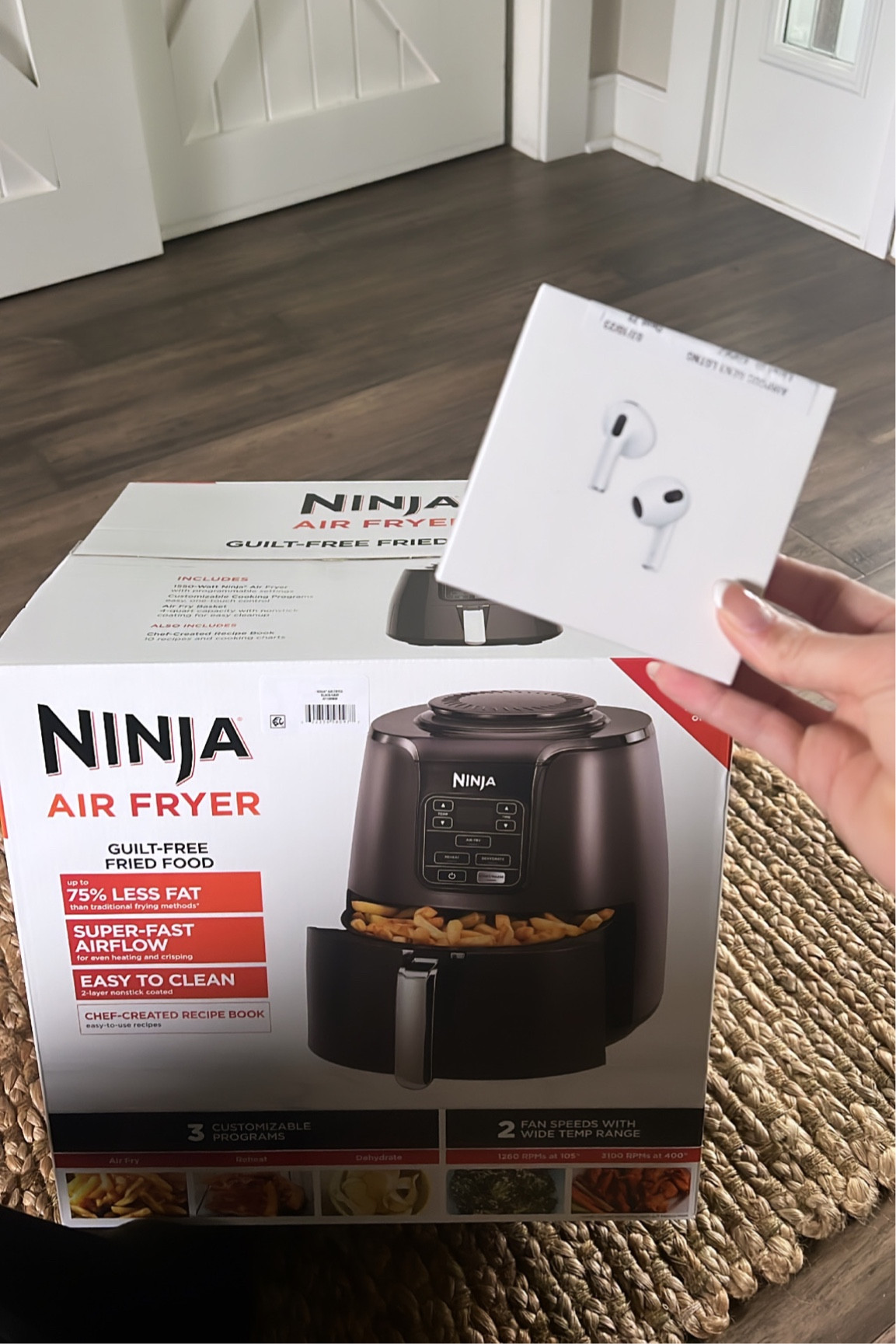 Ninja 4QT Air Fryer, Black, AF100WM curated on LTK