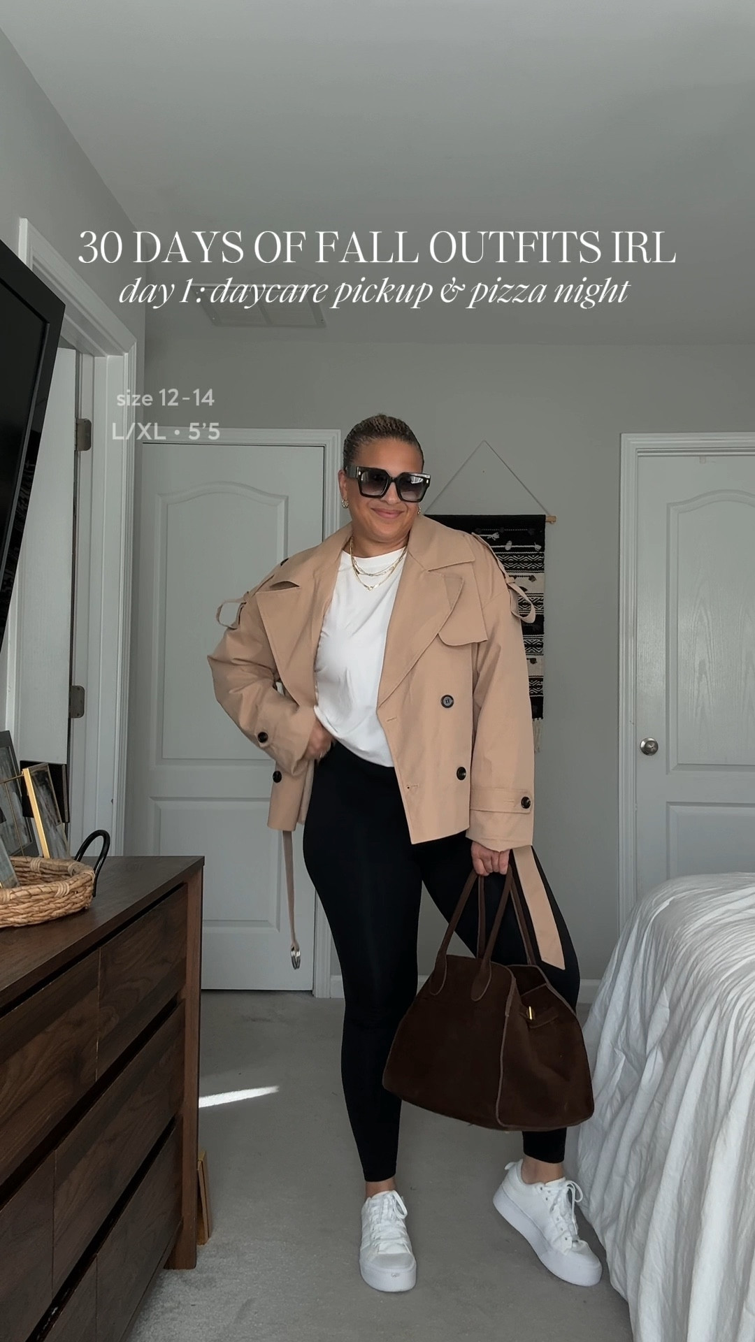 30 days of real fall outfits, midsize & mom approved 