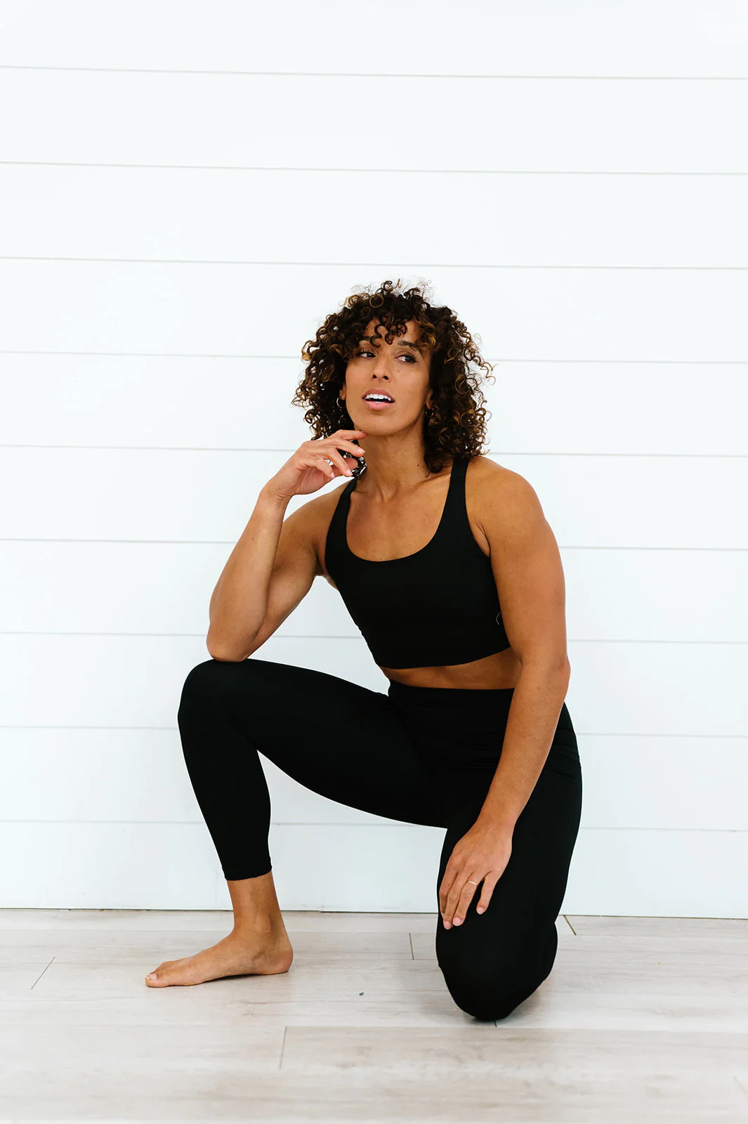 Performance Sports Bra | Black | Coral Reef Swim