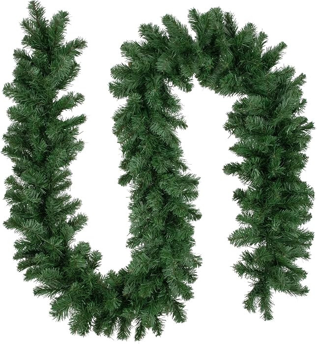Northlight Colorado Spruce Artificial Christmas Garland, 9' x 10", Green | Amazon (US)