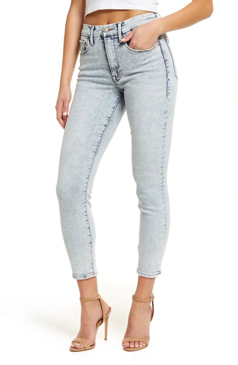 Good Legs Chew Hem Crop Skinny Jeans | Nordstrom
