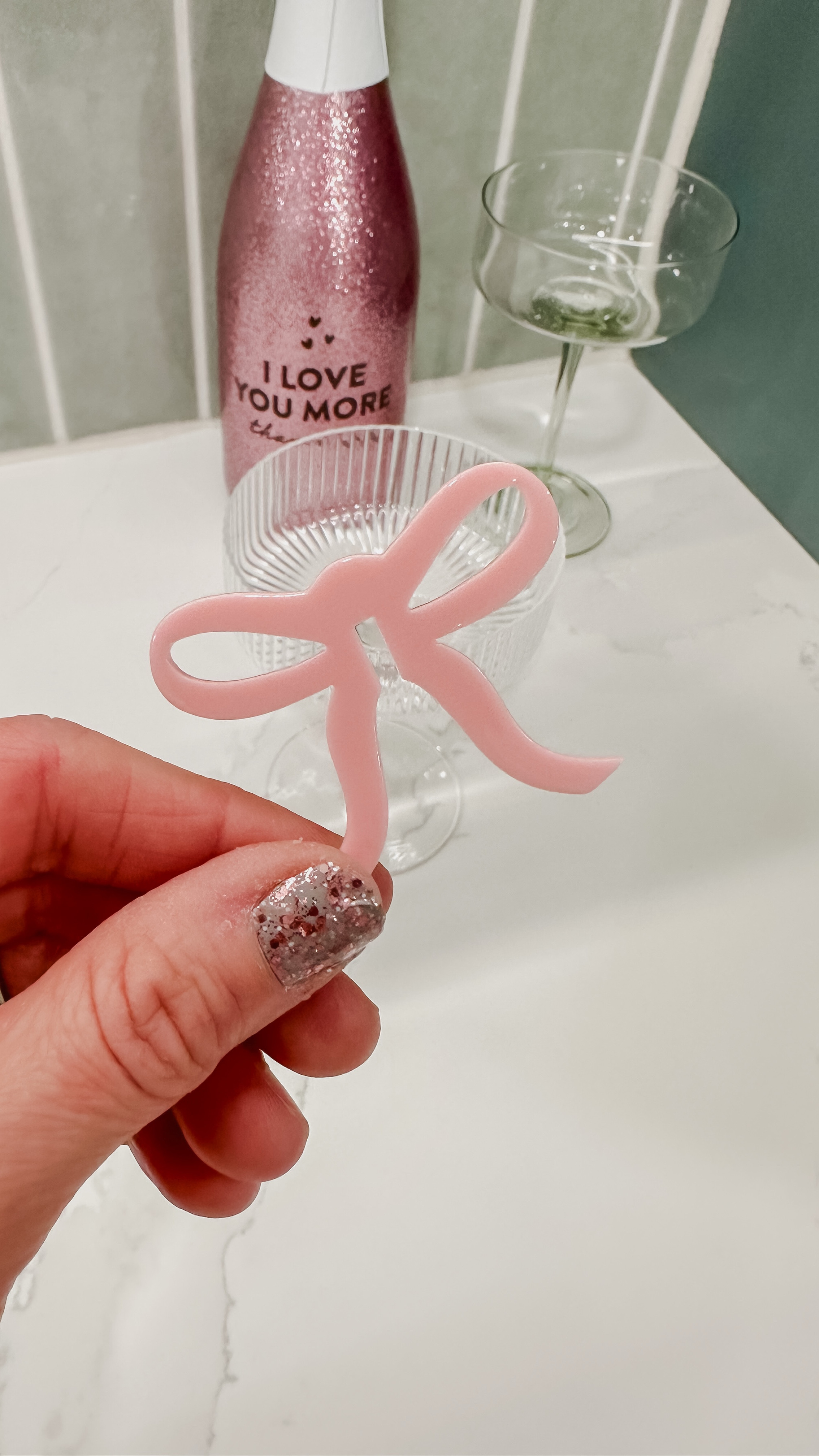 Cocktail bows

Valentine’s Day drinkwear, bows for wedding, bows for bridal shower, cocktail glasses, martini glasses, galentines decor

#LTKSeasonal #LTKMostLoved #LTKWatchNow