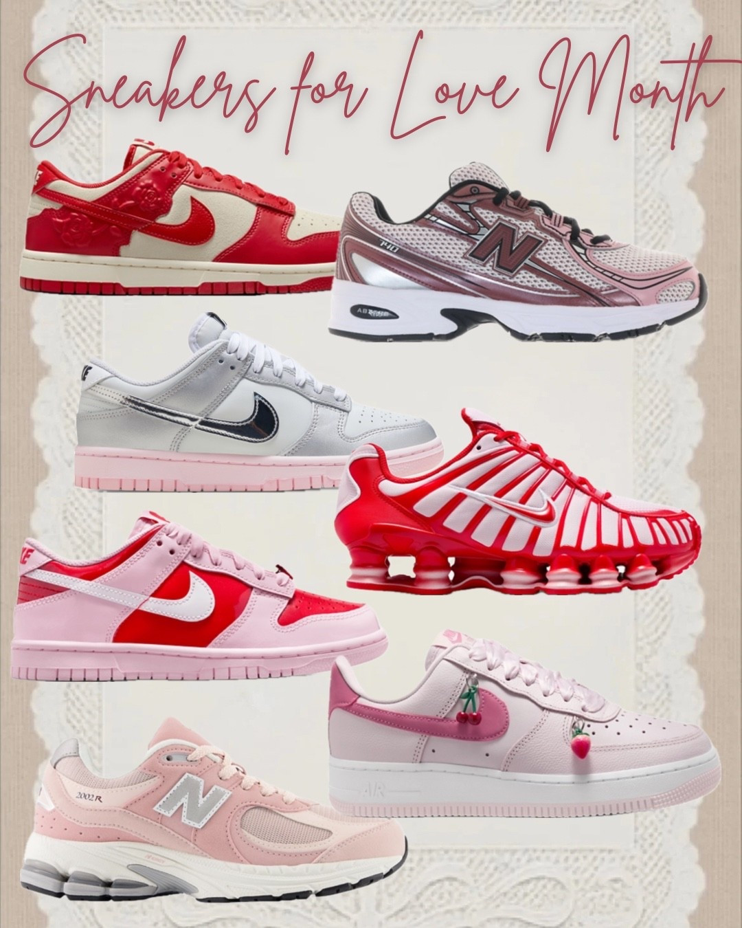 Sole-mates found. 💌 Which pair are you falling in love with? 👟✨


#LTKgrwm #LTKootd #LTKValentine