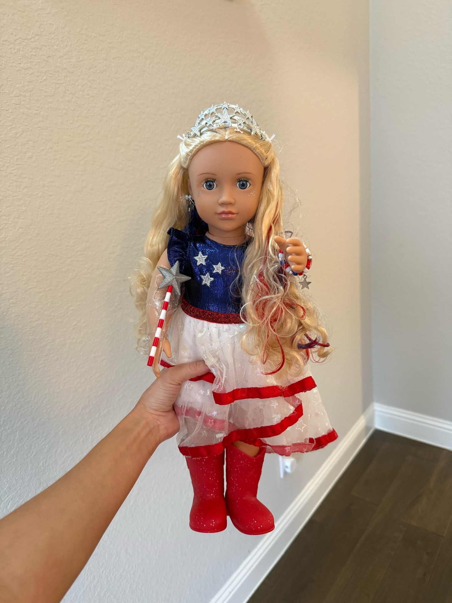 How cute is this Our Generation 4th of July doll?! She’s so festive and the outfit can last all year long too! Kids gifts, kids toys, girl gift ideas

#LTKKids #LTKmomlife