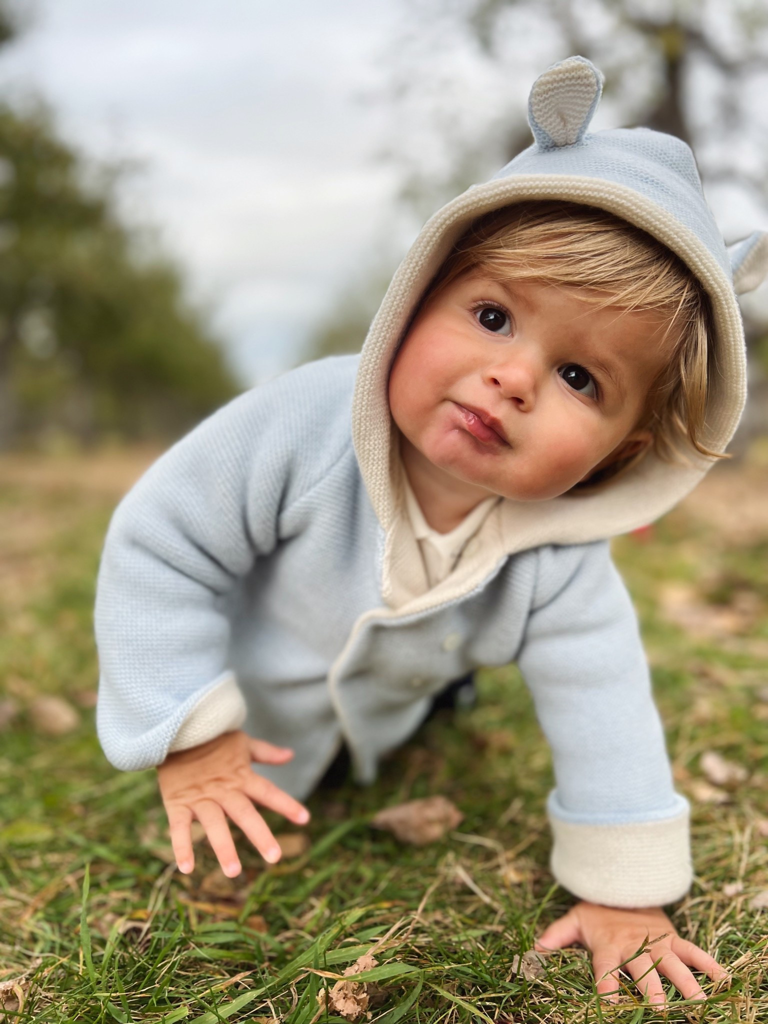 Apple of my eye🍎🐻 obsessed with this little bear coat 

#LTKBaby #LTKSeasonal #LTKKids