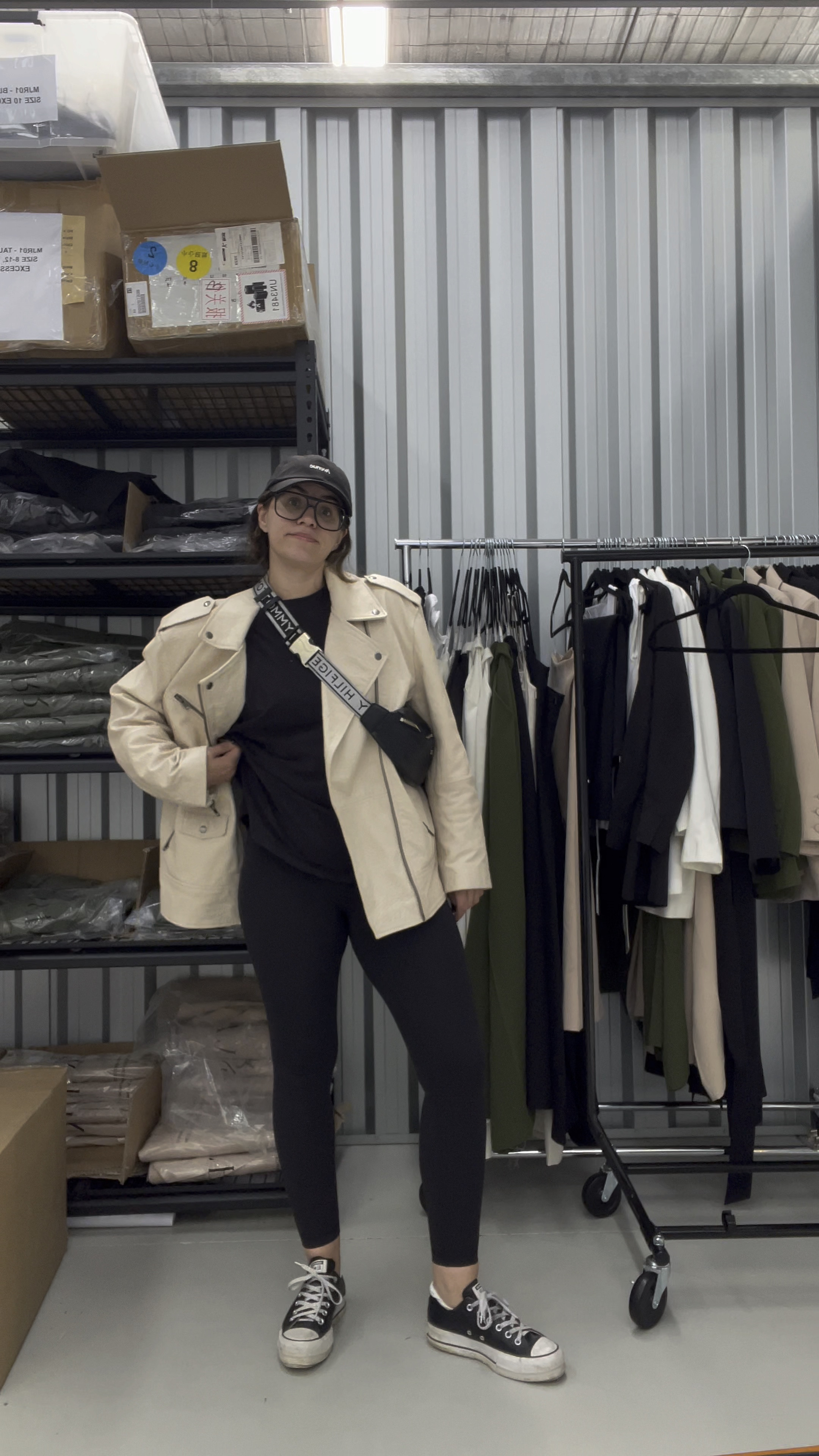 Running errands but still want to look intentionally styled? My favourite style hack is an all black base and a cool oversized jacket. Today’s choice was all black activewear and this epic Seed Heritage cream leather jacket. 

#LTKaustralia #LTKstyletip #LTKU