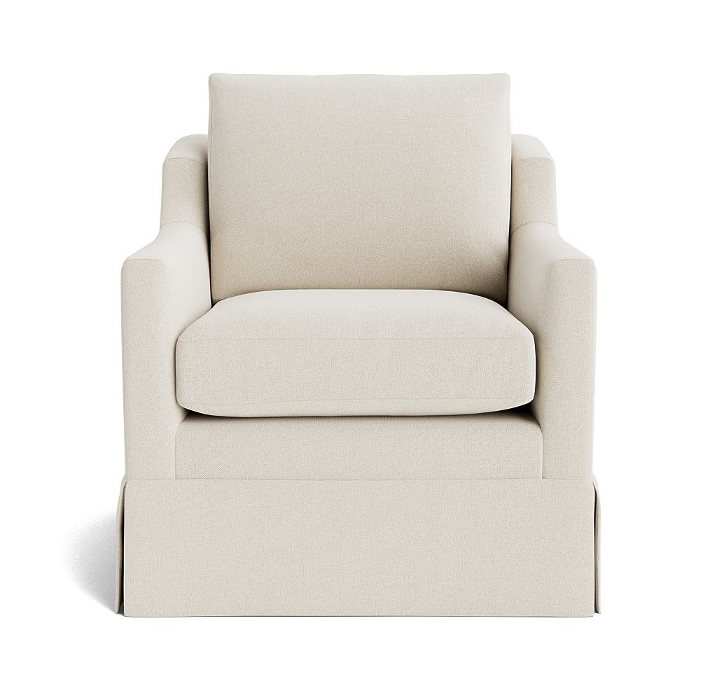 Gigi Skirted Full Swivel Chair | Mitchell Gold + Bob Williams