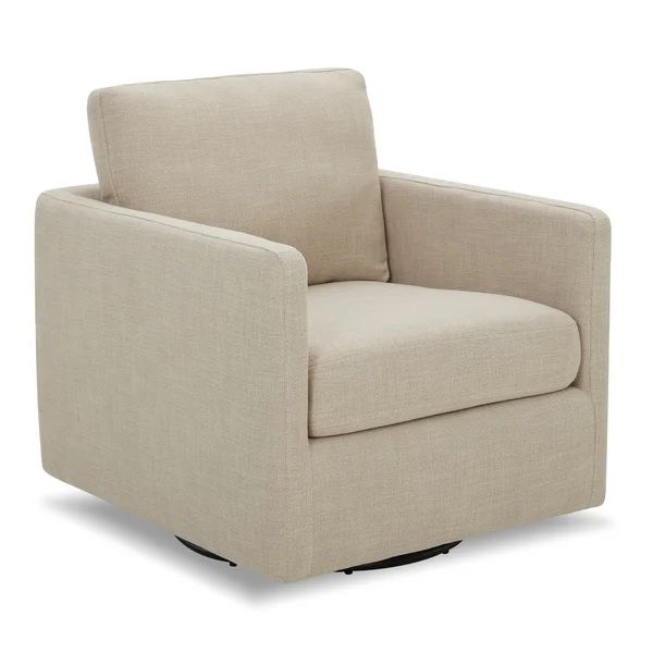 Ryan Upholstered Swivel Armchair | Wayfair North America