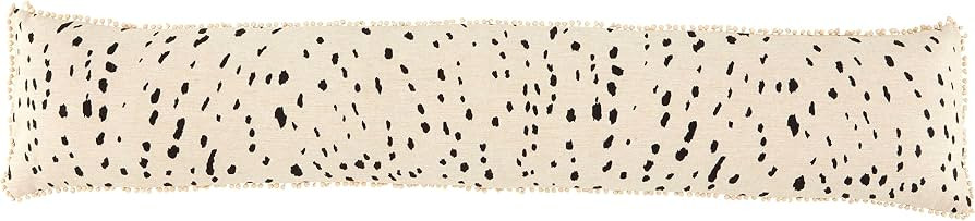 Mud Pie Fawn Animal Print Pillow, 7" x 35" | Amazon (US)