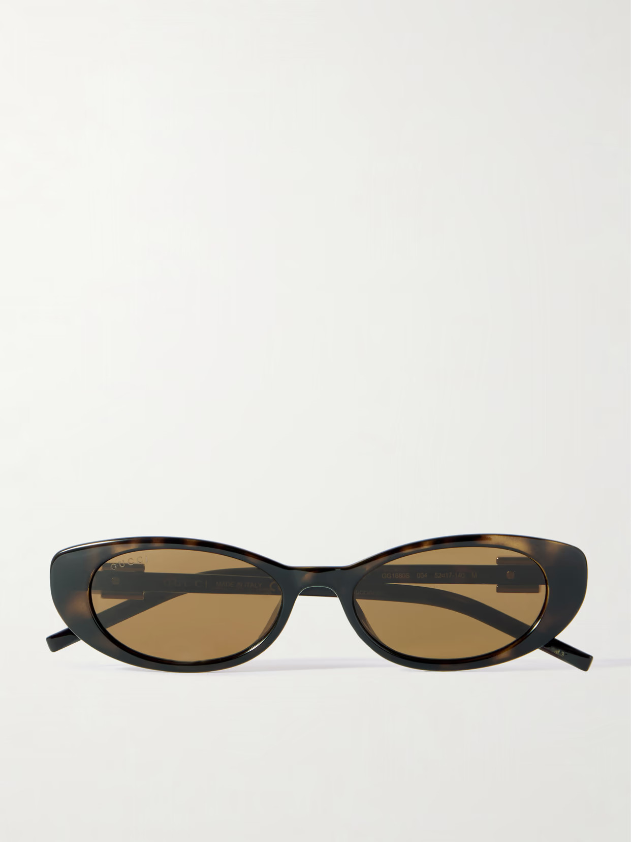 GUCCI EYEWEAR - Cat-eye Tortoiseshell Acetate Sunglasses - One size | NET-A-PORTER (US)