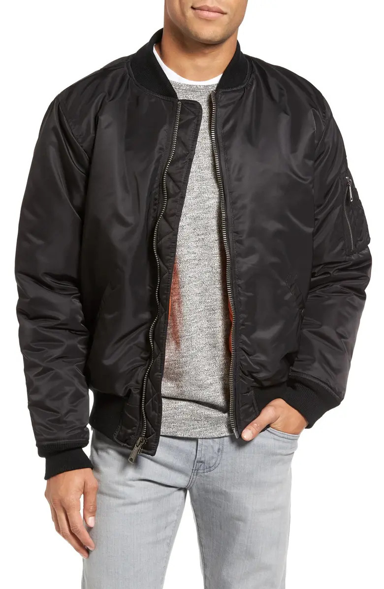 Water Resistant MA-1 Flight Jacket | Nordstrom