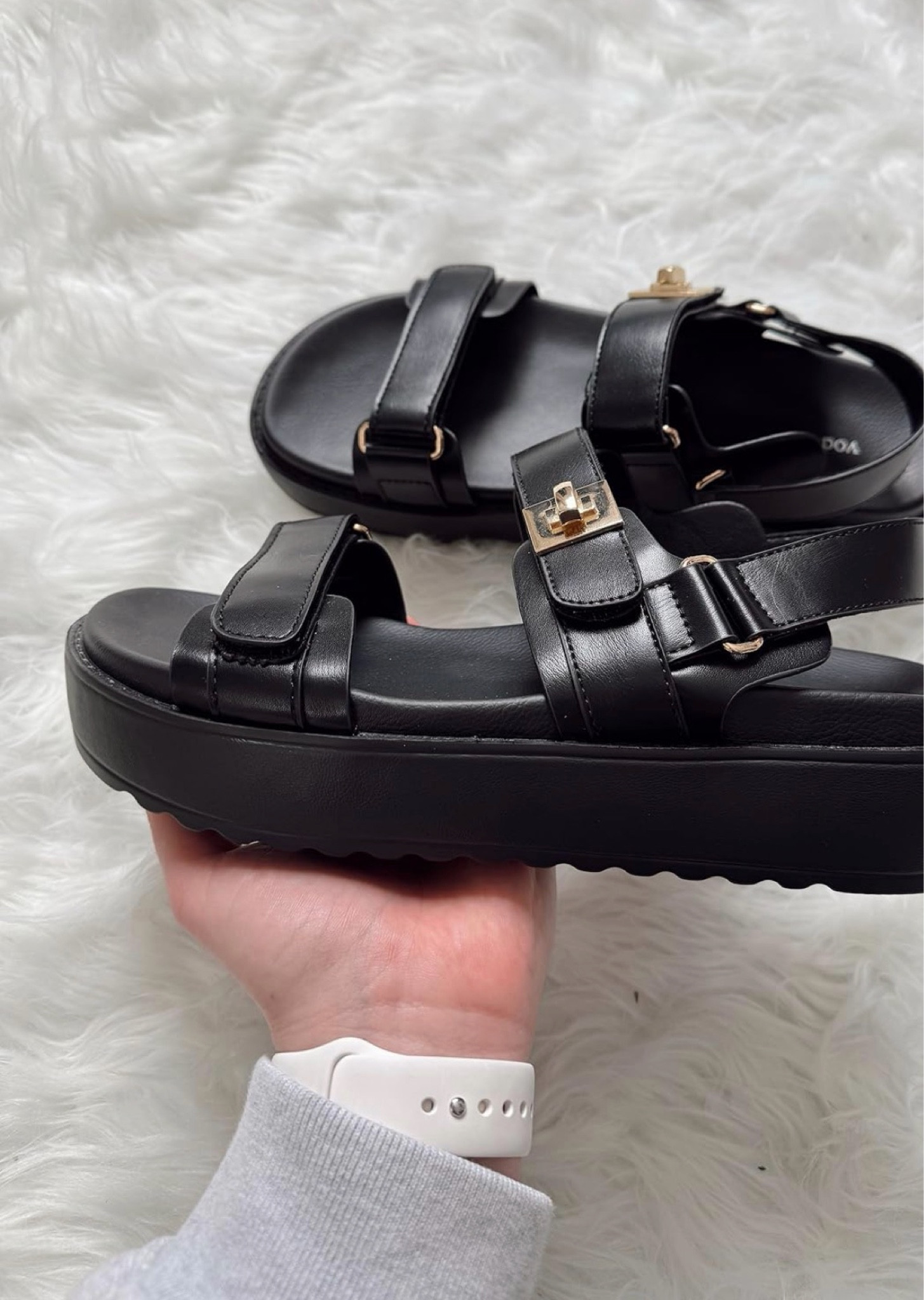 Found these comfy and stylish sandals on Amazon. Perfect for summer days! 

#LTKgrwm #LTKootd #LTKmomlife