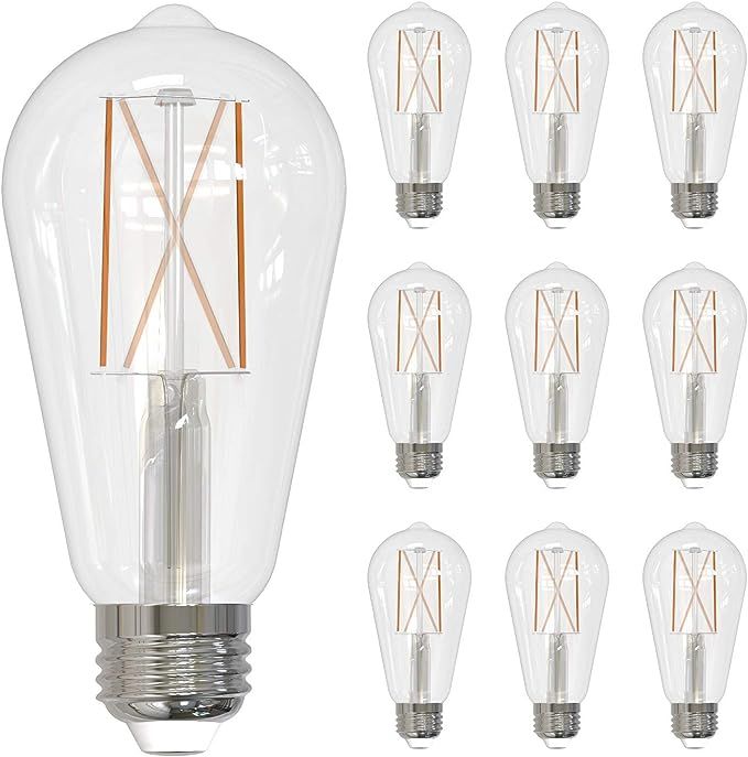 Bulbrite Item 776767, Filament LED Light Bulb, 8.5 Watt, ST18, 2700k, Fully Compatible Dimming, L... | Amazon (US)