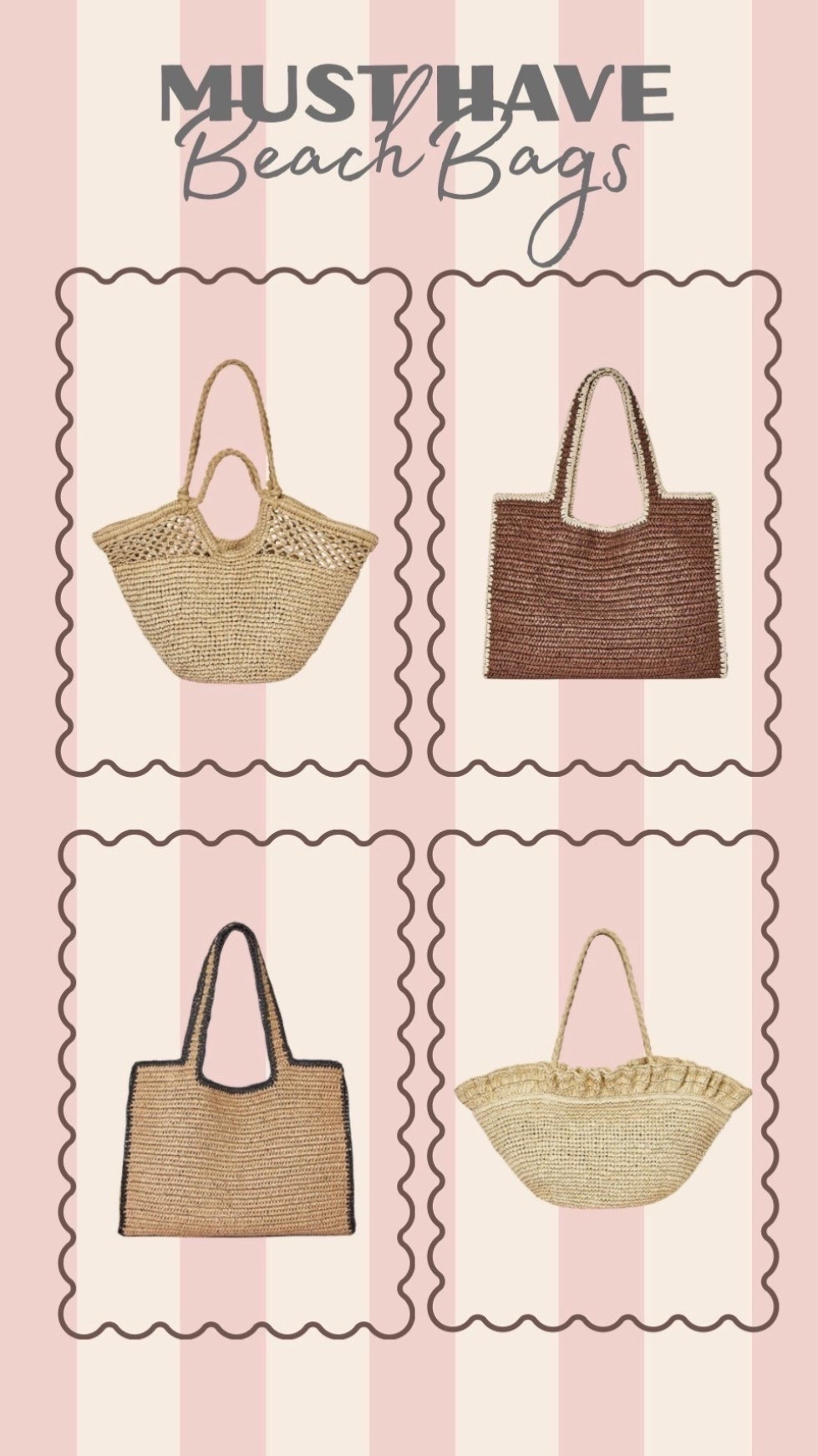 All these Target beach bags are 20% off!!🌸

These are all must haves!



Spring outfits 2026, vacation outfits beach, woven, tote, summer, Carla.bushey

#LTKSeasonal #LTKSaleAlert #LTKTravel