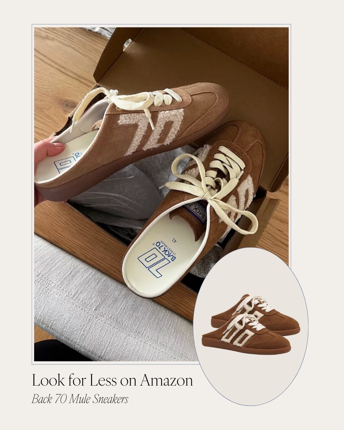 Amazon look for less! Linking my actual pair of Back 70 sneakers and an almost identical pair for a fraction of the price! 👟

Amazon finds, Amazon deals, Back 70 slip on sneakers, mule sneakers

#LTKFindsUnder100