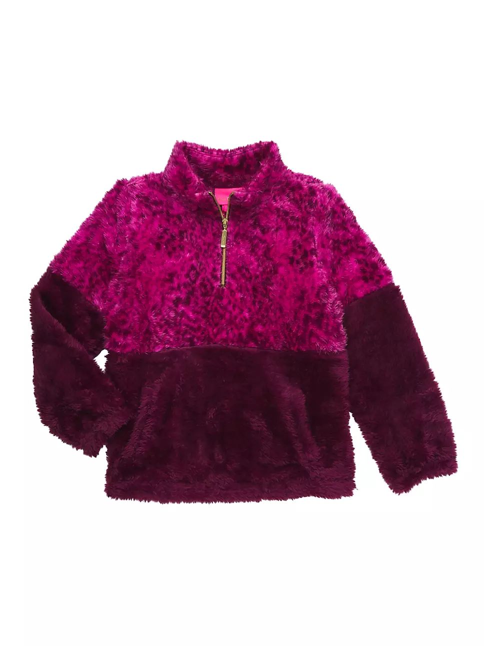 Little Girl's & Girl's Mini Keala Sherpa Half-Zip Pullover | Saks Fifth Avenue