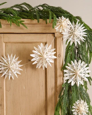 Whimsical Snowflake Garland | Magnolia