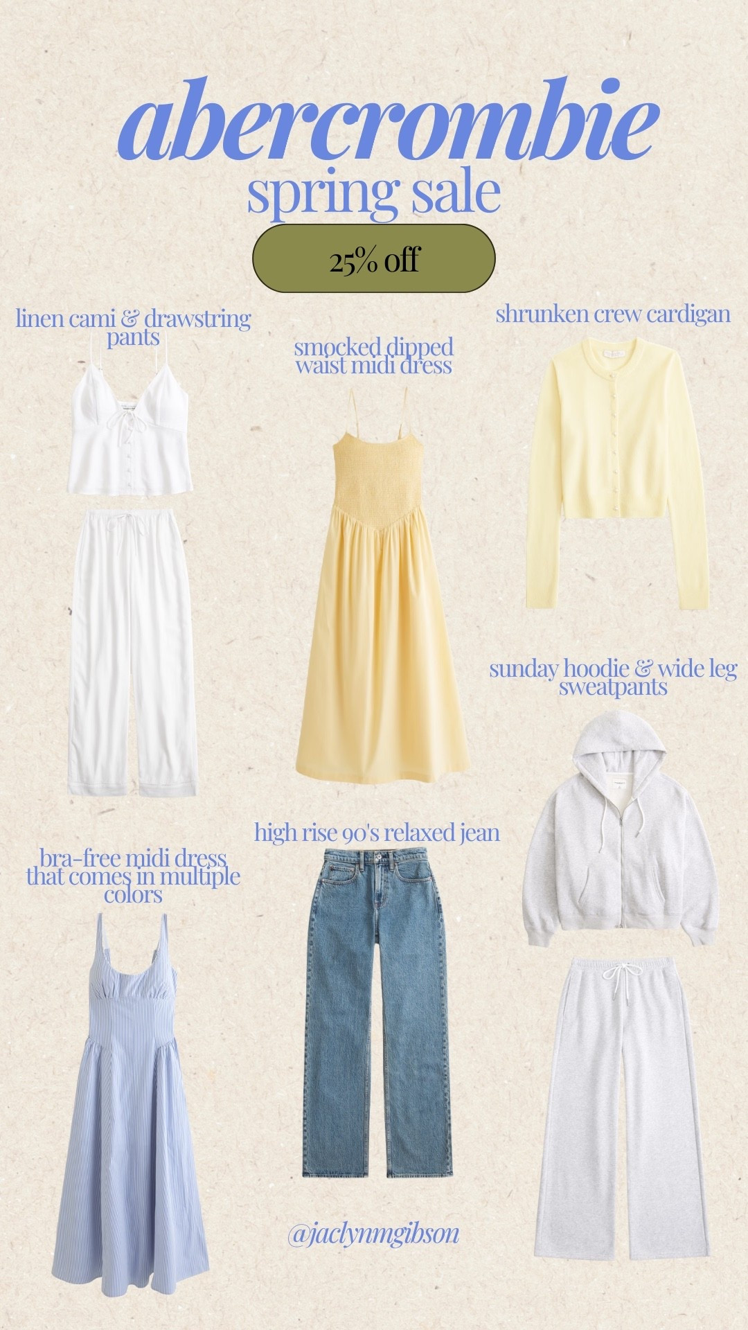 Abercrombie spring sale! 25% off 💛

#LTKSaleAlert #LTKgrwm #LTKootd