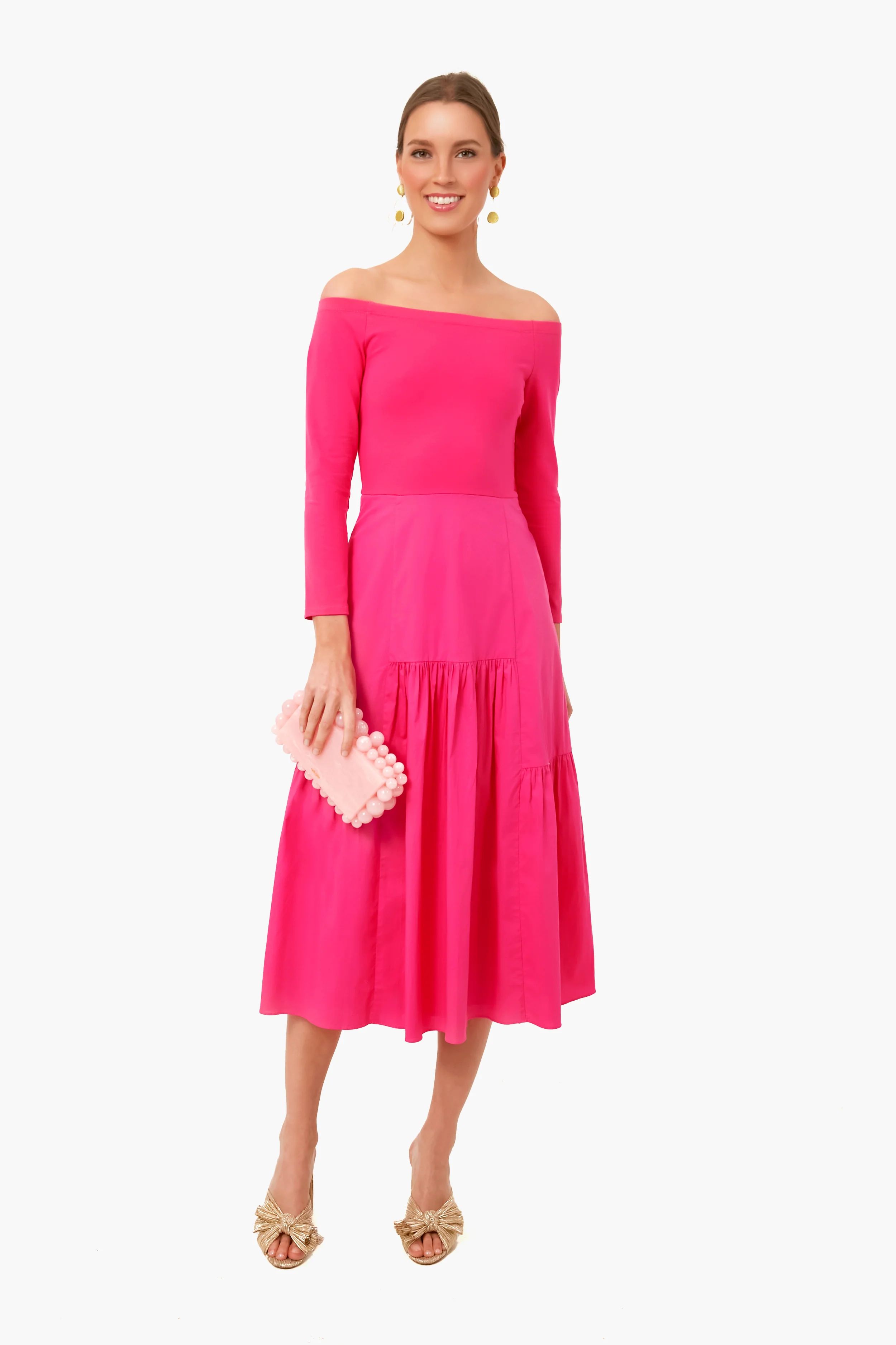 Camellia Pink Marissa Dress | Tuckernuck (US)