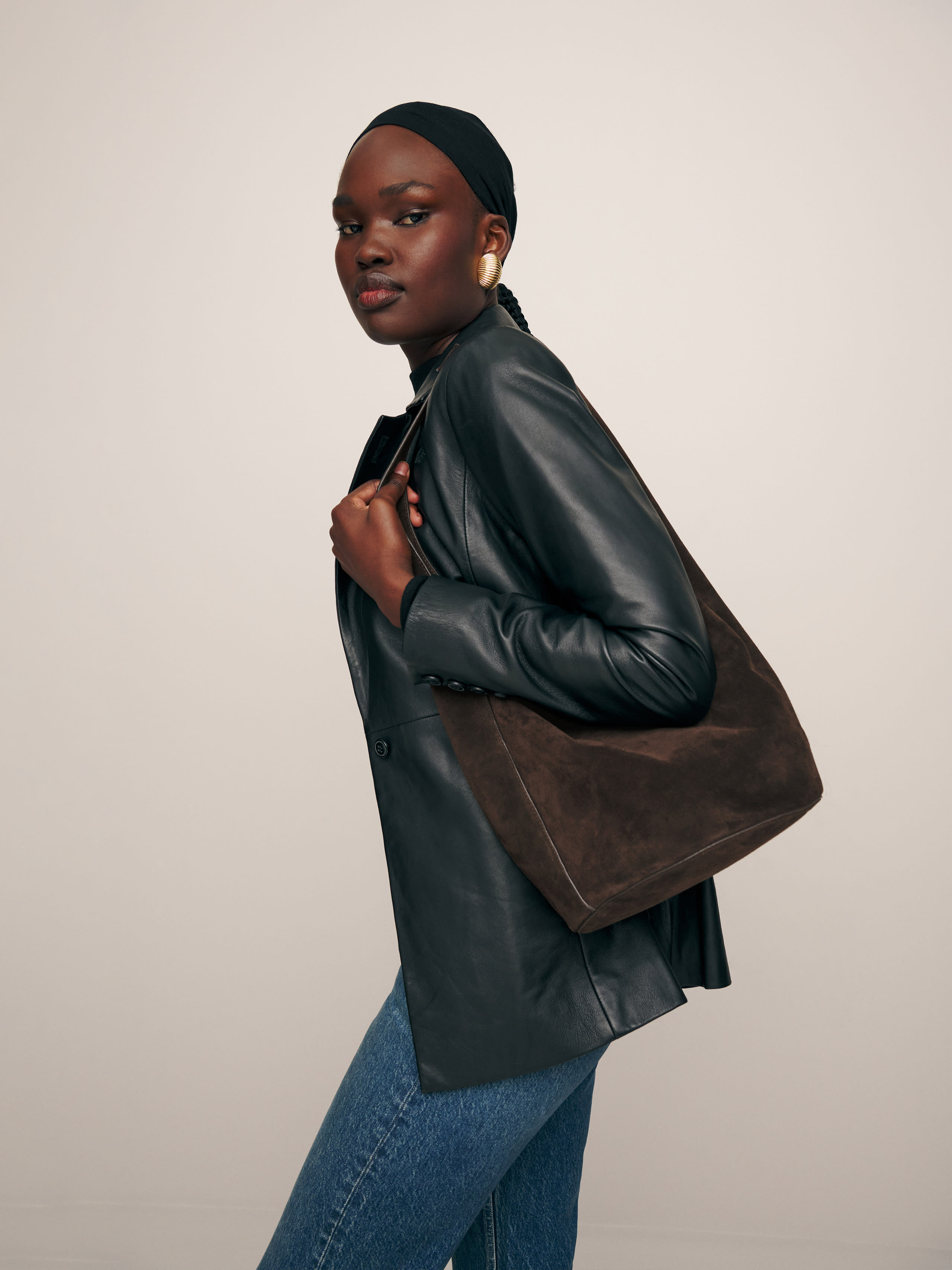 Medium Silvana Bucket Bag | Reformation (Global)