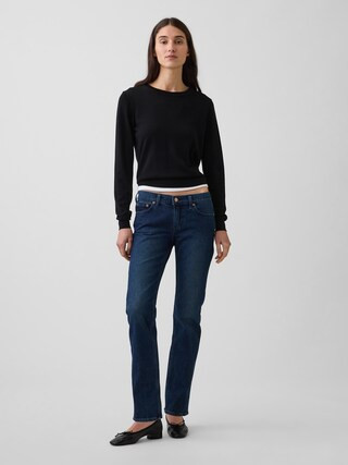 Low Rise '90s Slim Straight Jeans | Gap (US)