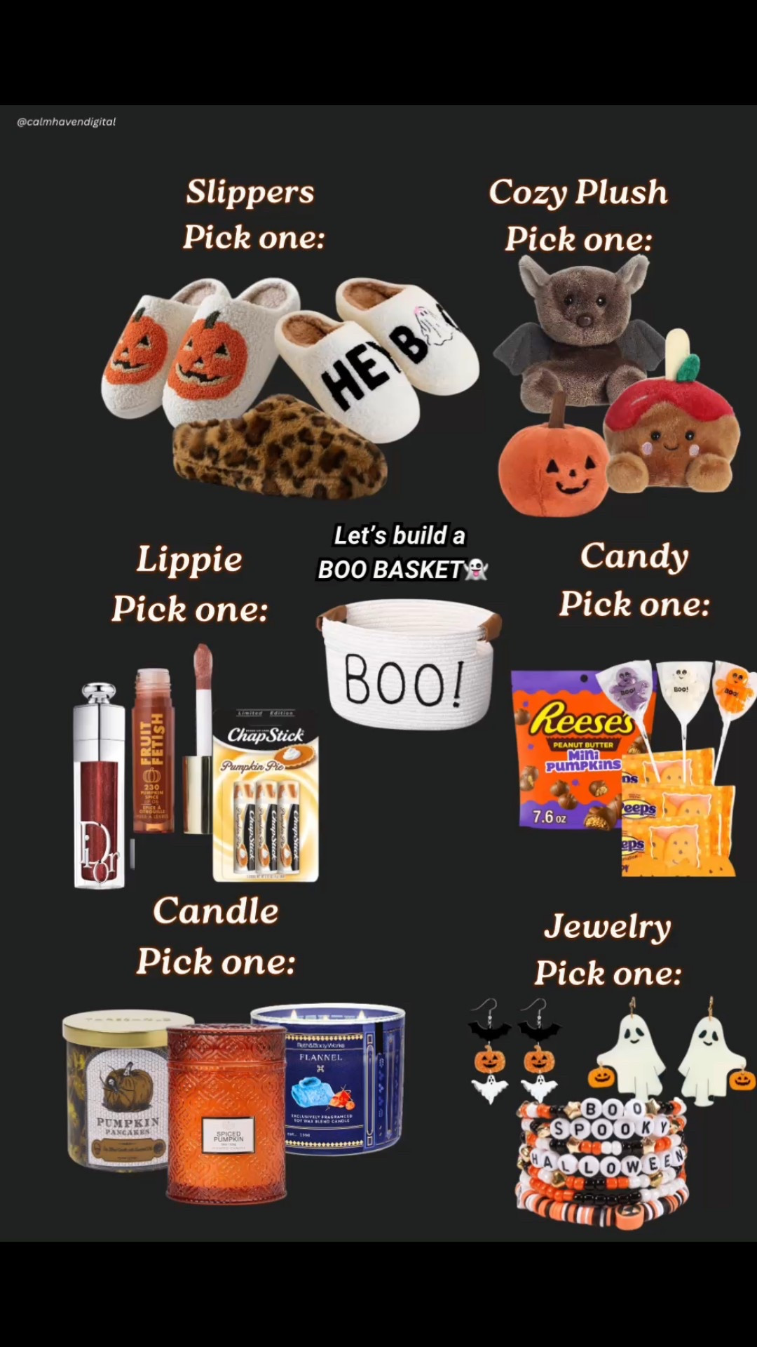 Let’s build the ultimate Boo Basket together 🎃👻 Cozy slippers, cute plushies, fall lippies, candles, candy & jewelry — all perfect to mix + match for spooky-season gifting or a treat-yourself moment 🧡 Everything you see here is linked on this post so you can shop + create your own Boo Basket!

#LTKSeasonal #LTKHalloween #LTKFallSale