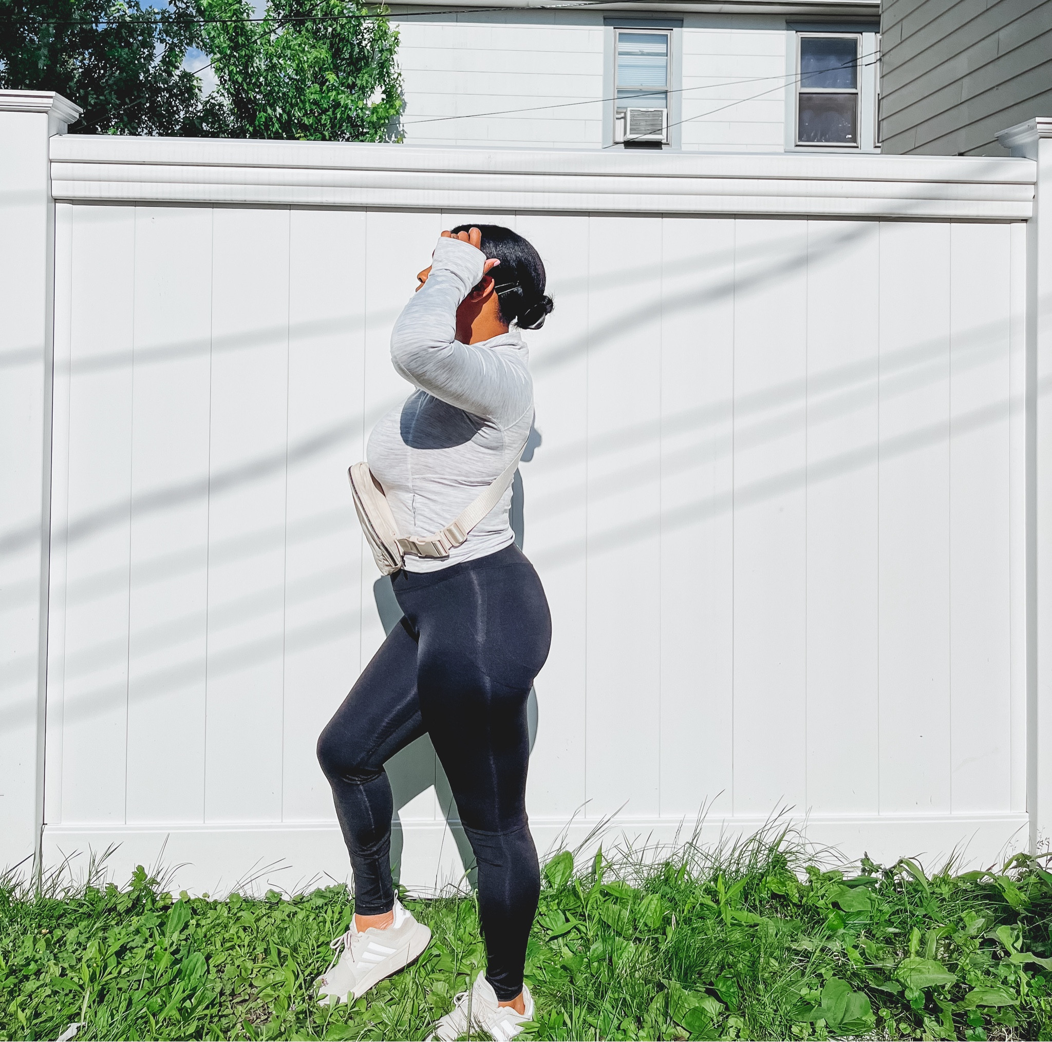 Accepting this new body after postpartum in comfortable style. 

#LTKFitness #LTKSummerSales #LTKStyleTip