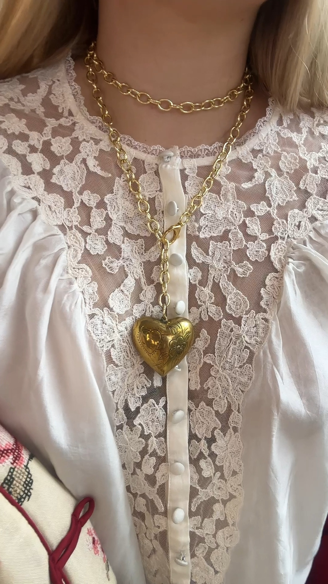 New silk blouse from LoveShackFancy✨

The splurge is worth it for the quality and details with this one. 100% silk, beautiful lace detailing, made in India. I’m wearing an xxs it does run oversized! 
( necklace shellsandroses.com)

#falloutfit #holiday #blouse #top #silk #work #dinner #vintageinspired 




#LTKStyleTip #LTKHoliday #LTKSeasonal