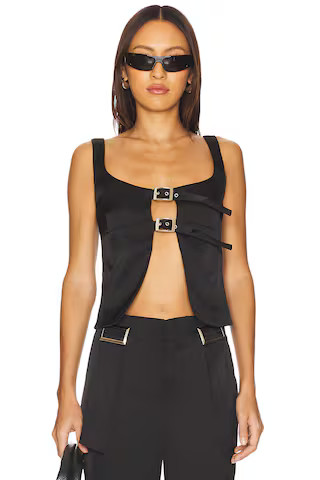 BY.DYLN Ellis Top in Black from Revolve.com | Revolve Clothing (Global)