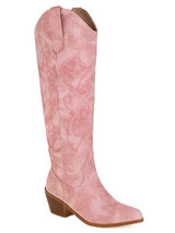 'Wesley' Knee High Cowboy Boots (4 Colors) | Goodnight Macaroon